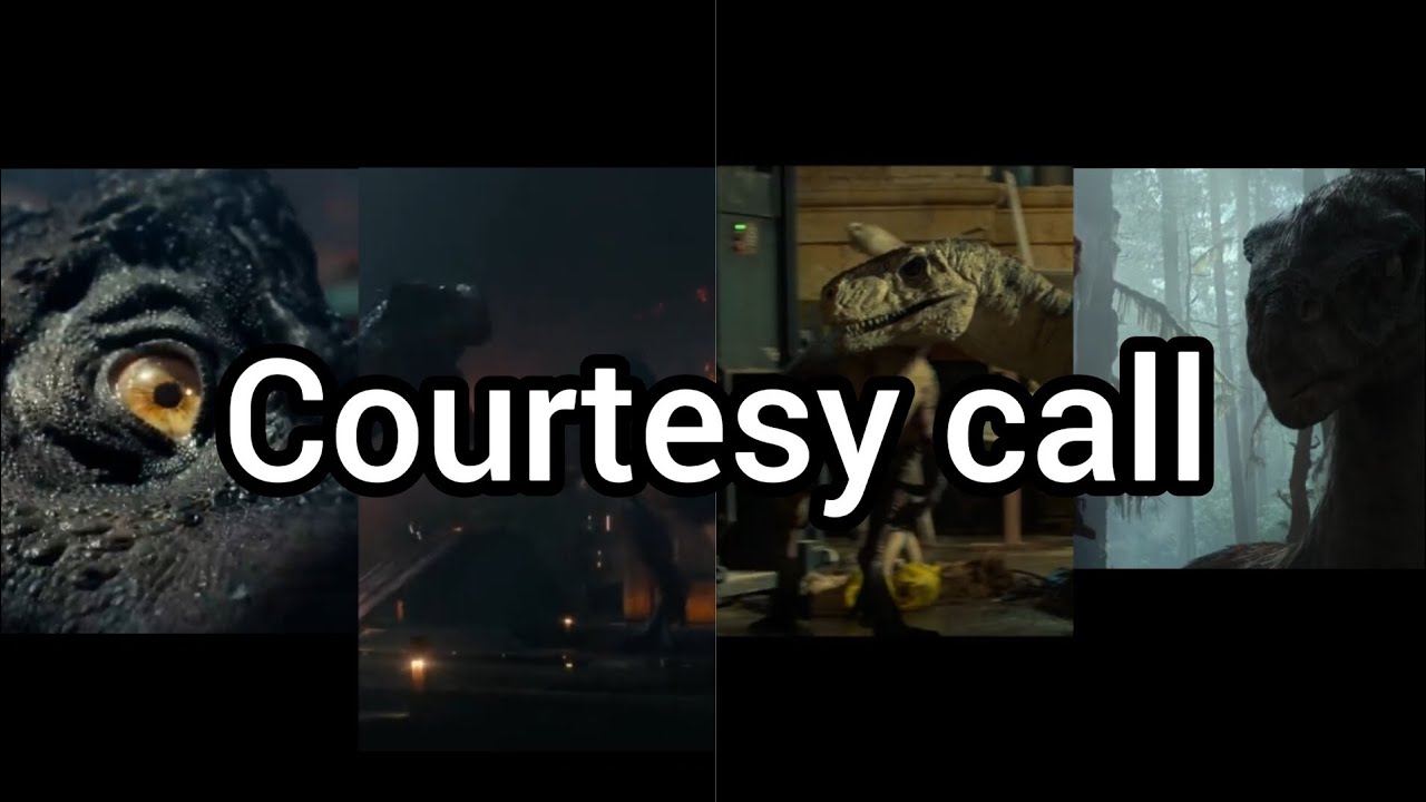 Jurassic World domínion (courtesy call)