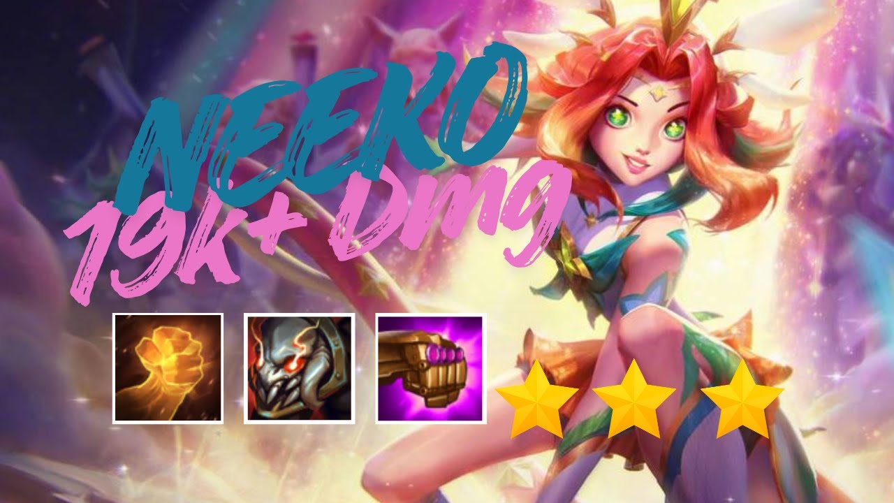 19K+ DMG NEEKO | STARFALL AUGMENT | 6 PROTECTOR | 6 STAR GUARDIAN | INSANE LUCK GAME | TFT SET 15