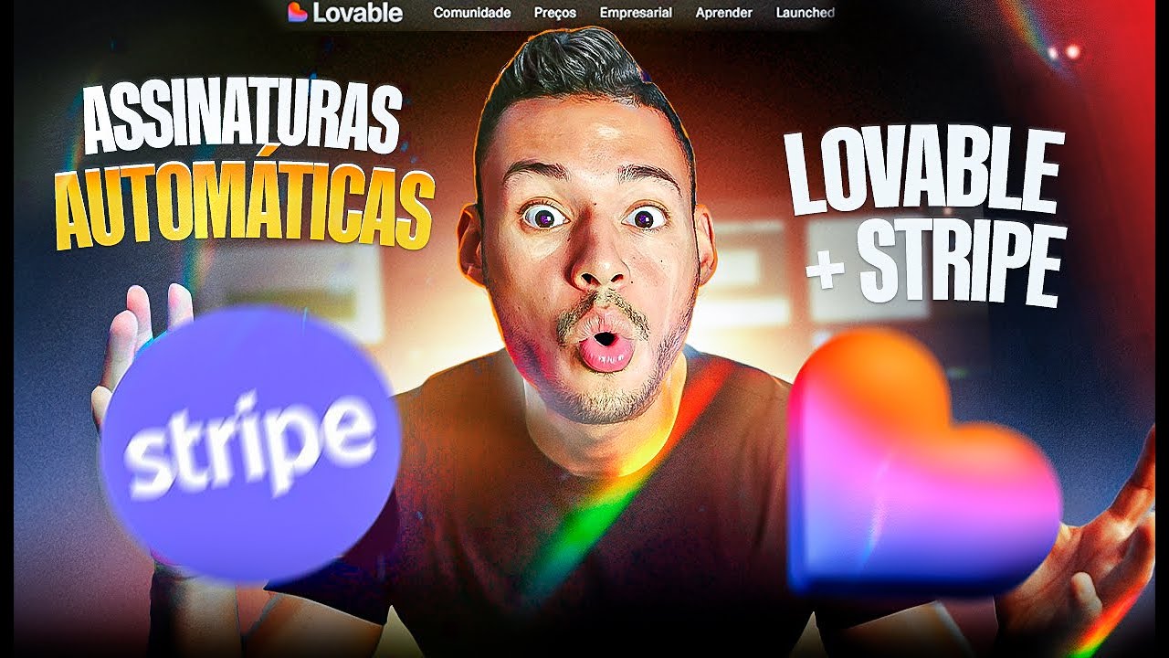 Como Criar Planos e INTEGRAR PAGAMENTO STRIPE No LOVABLE