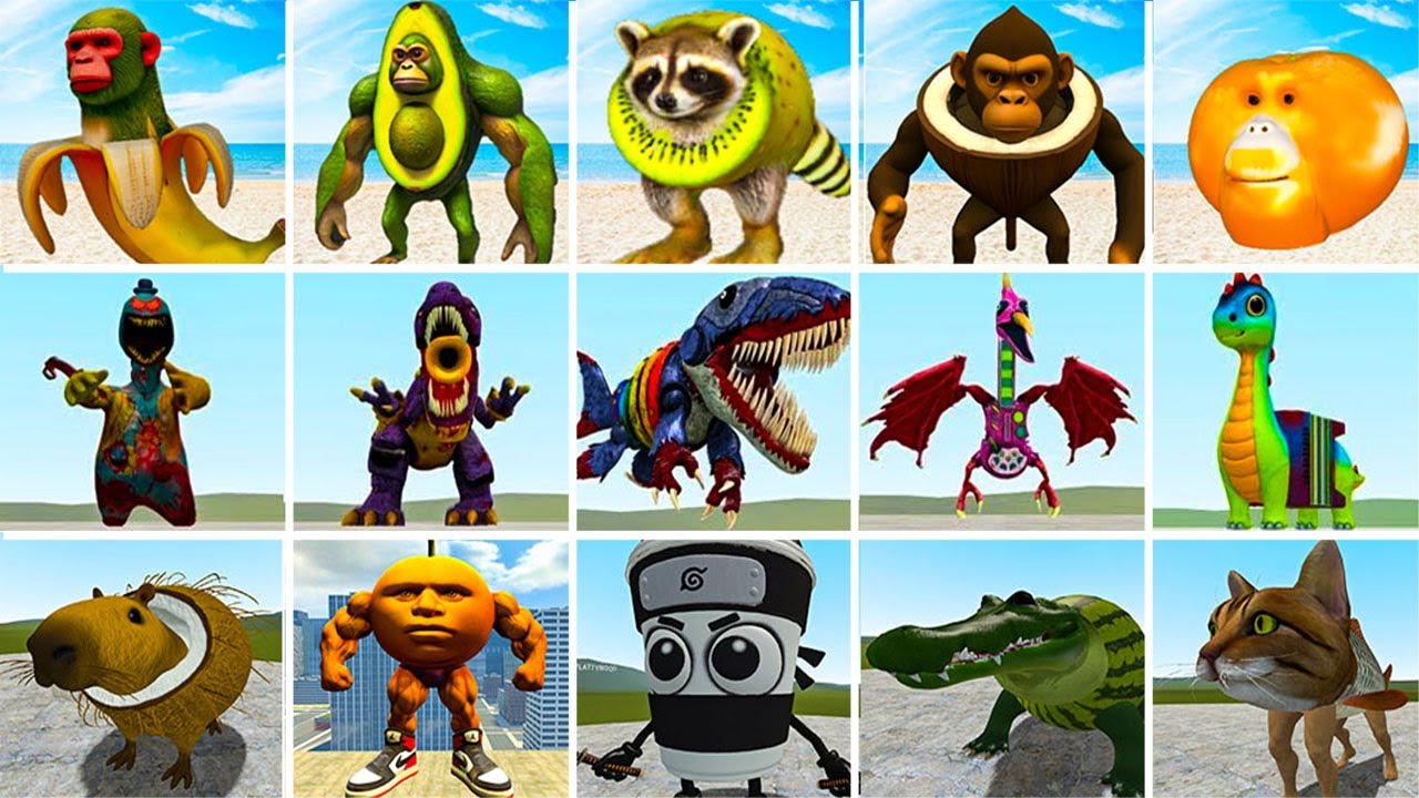 The Amazing Digital Circus Family vs Among TADC Brainrot AI in Garry's Mod