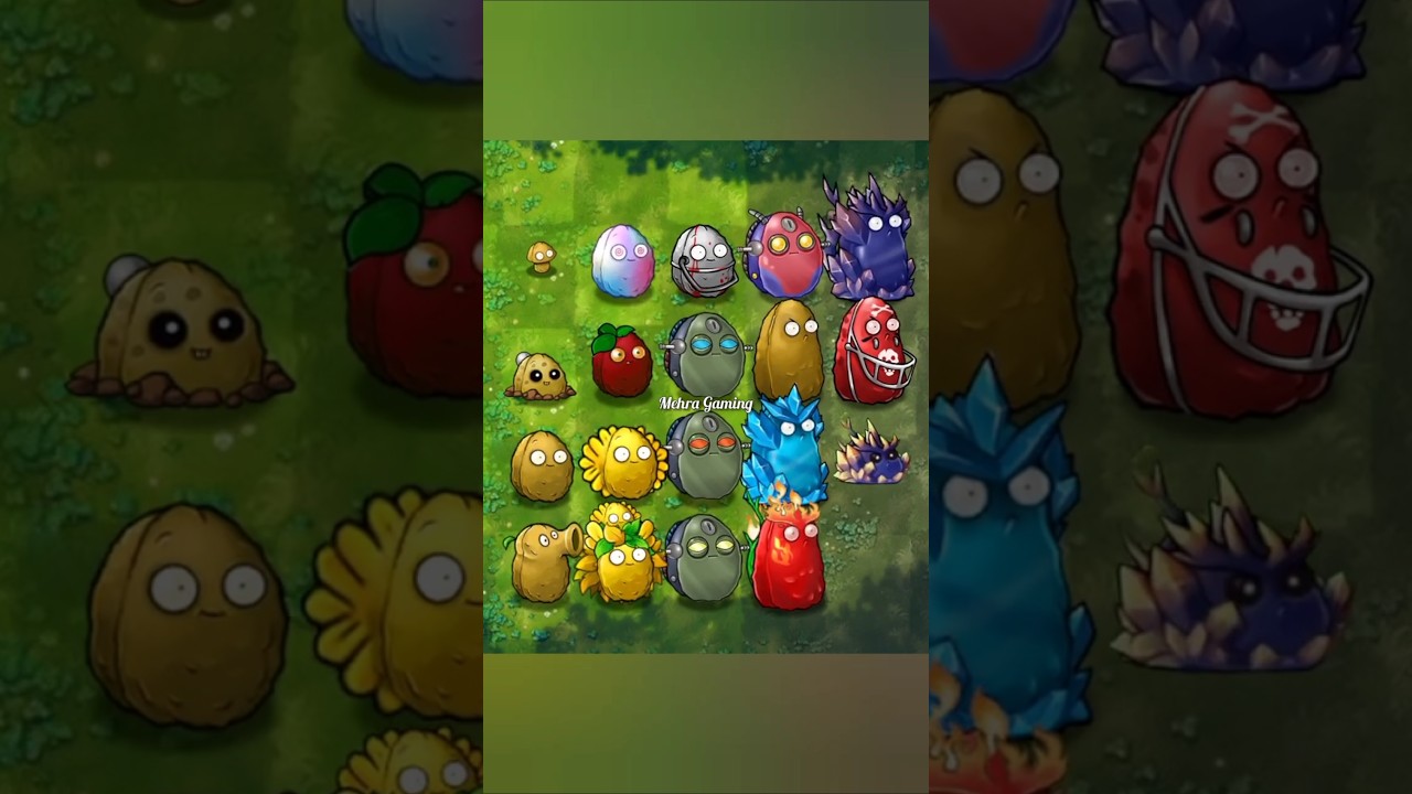 Pvz fusion Rh All Nuts 1-19 #pvzfusion #pvzgame #mobilegame #pvzuniverse #plantsvszombies