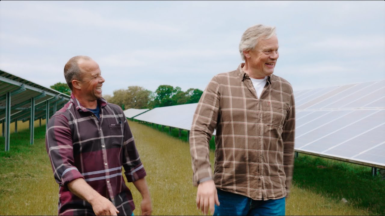 Uncover the Benefits of UK Solar Farms with Martin Clunes