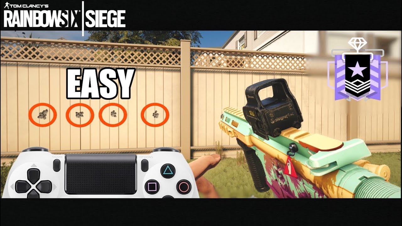 (Console)DIAMOND EXPLAINS HOW IMPROVE R6 RECOIL/AIM - Rainbow Six Siege