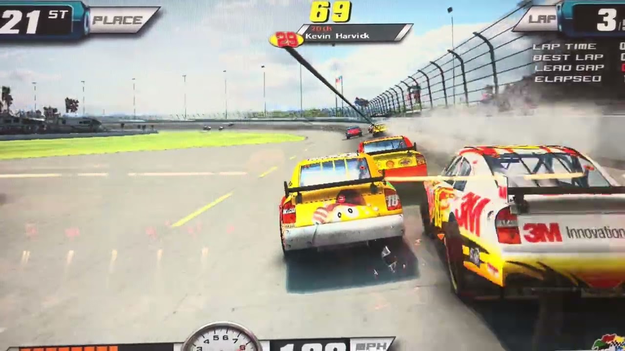 Sega 2000 NASCAR Racing arcade at Funspot