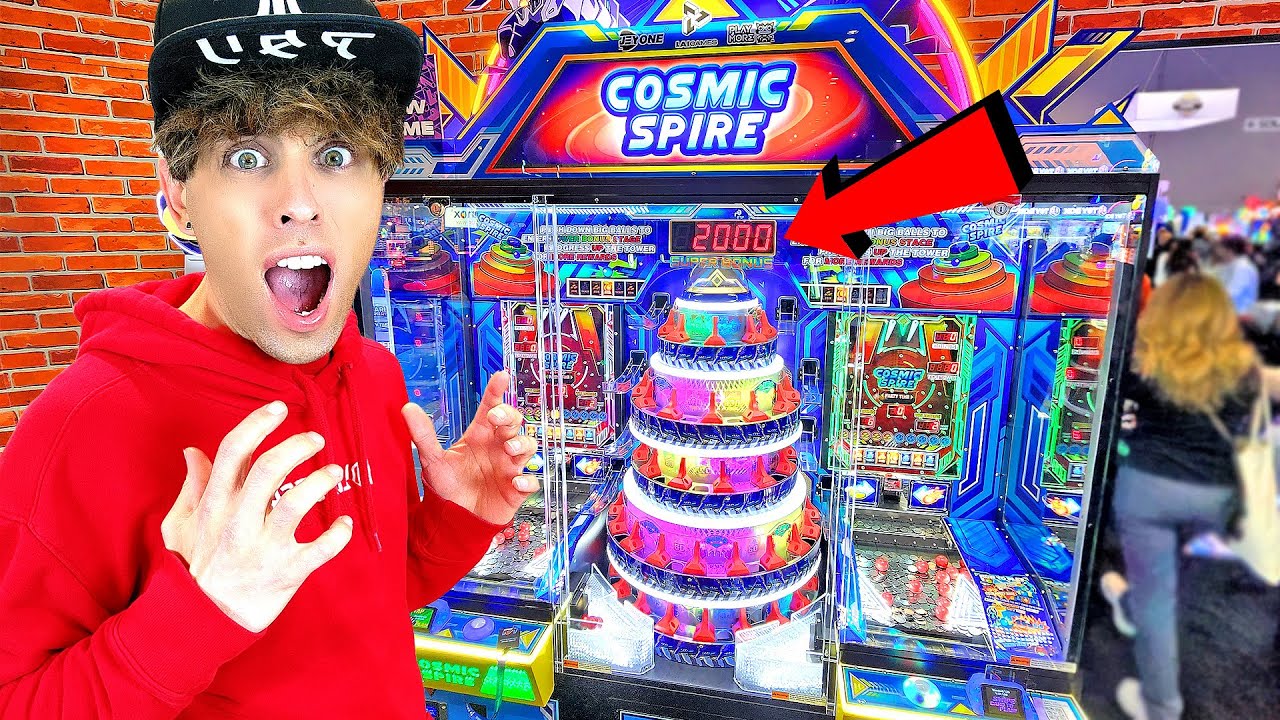Winning Impossible Arcade Games You NEVER Seen Before! IAAPA 2023 DAY 1