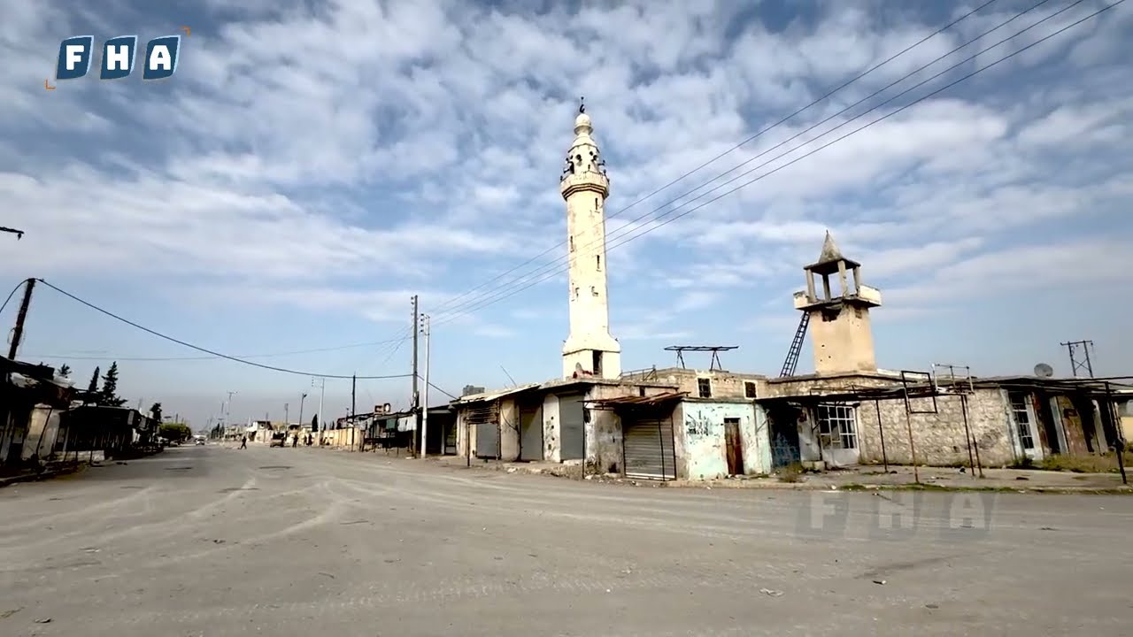 جولة مصورة في بلدة الزربة بريف حلب الجنوبي والتي تم تحريرها مع بداية انطلاق عملة ردع العدوان