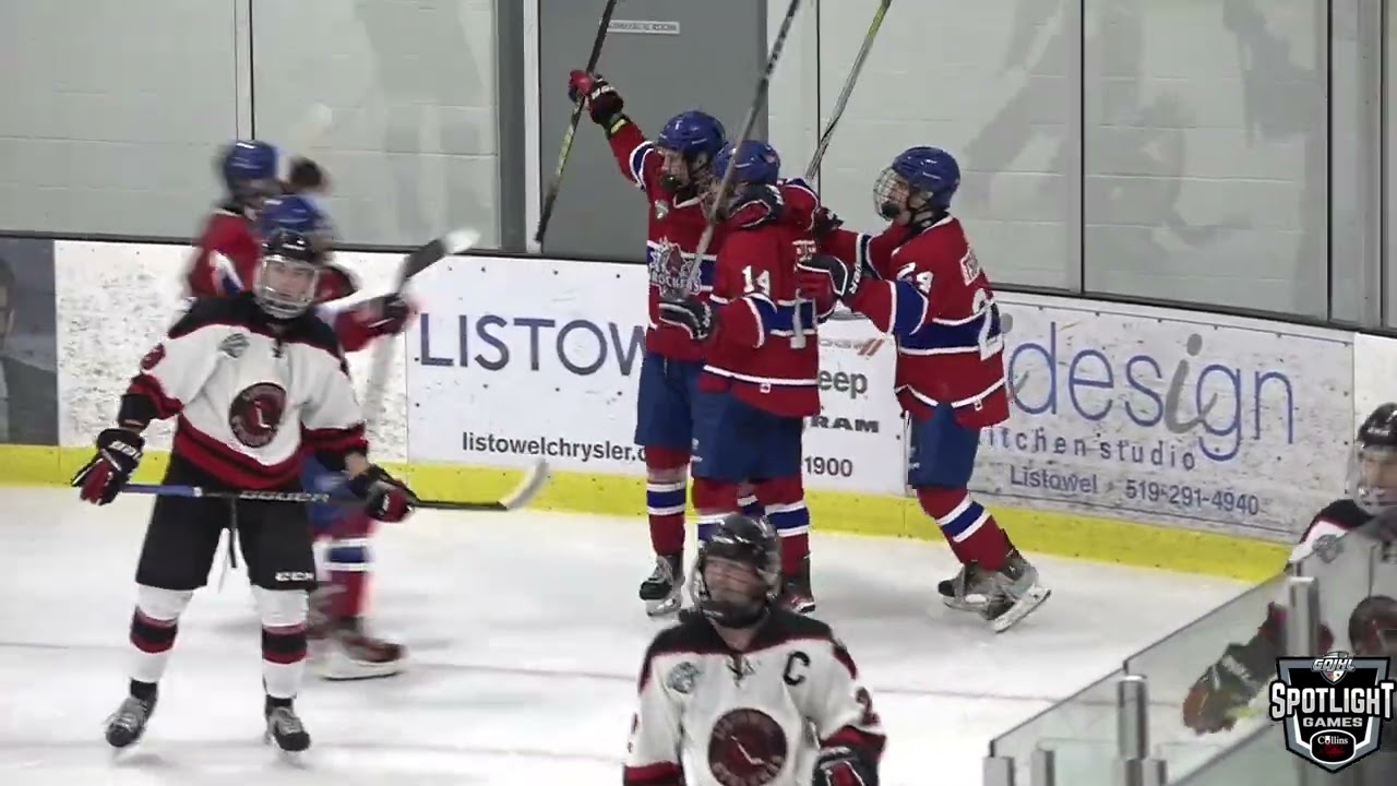 GOJHL Spotlight Game - Strathroy Rockets vs Listowel Cyclones