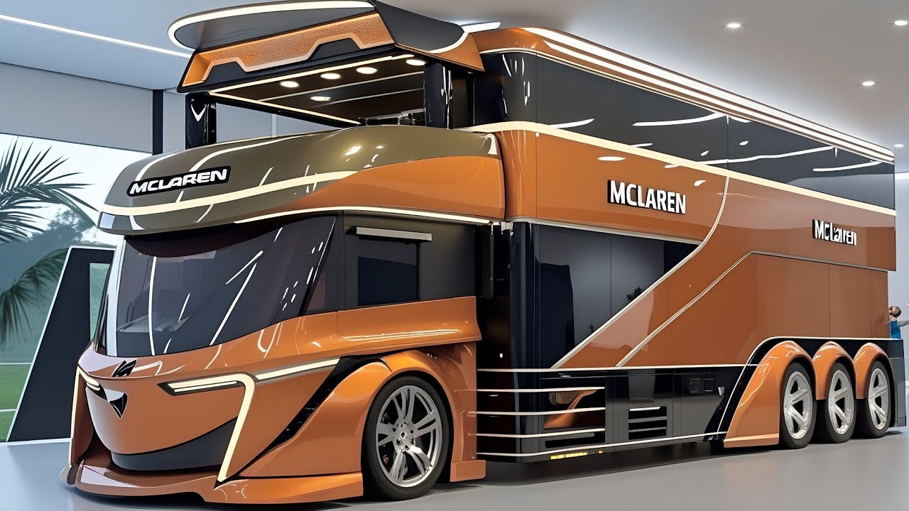 McLaren 2026 Motorhome: Tecnologia e Luxo Nunca Vistos Antes!