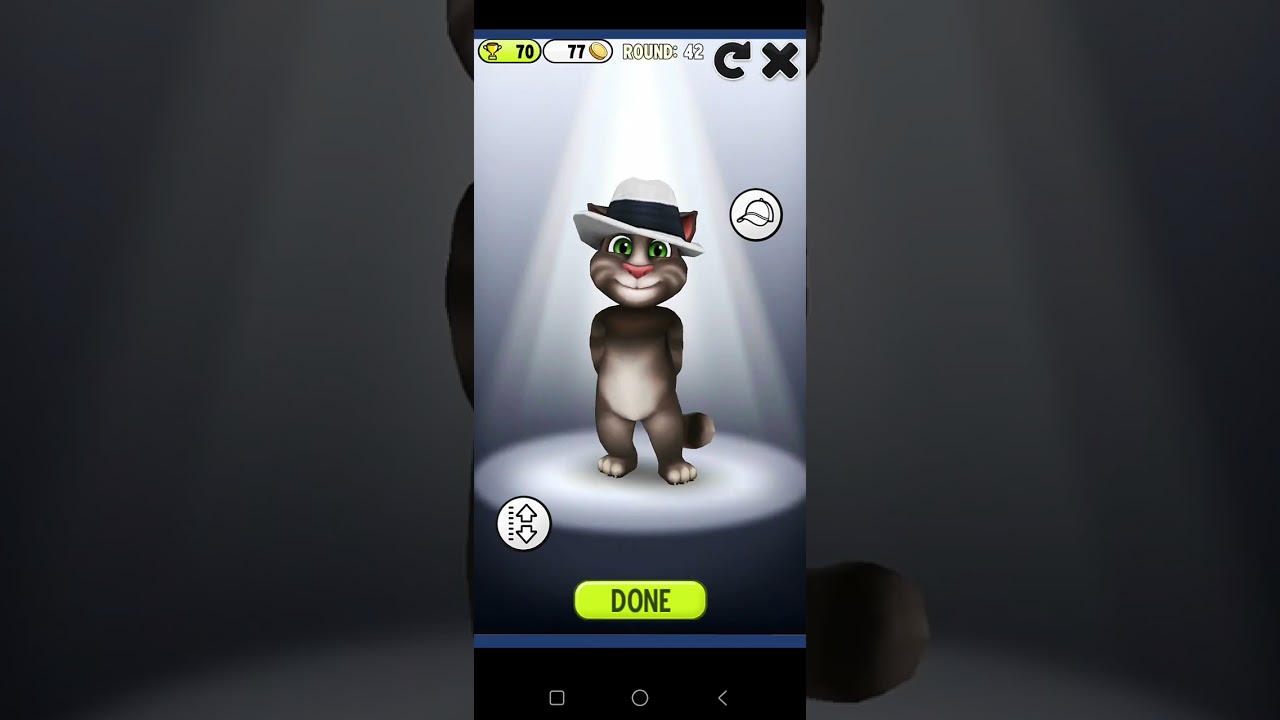 My Talking Tom version 2.4.1 (2015) - Dress Up perfect gameplay