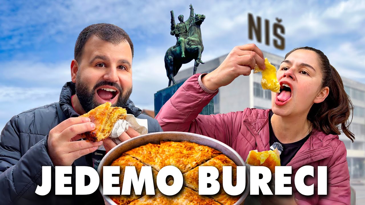 BUREK je sa SVE i burek je iz Niš! Pojeli smo 5 bureka za pola sata!