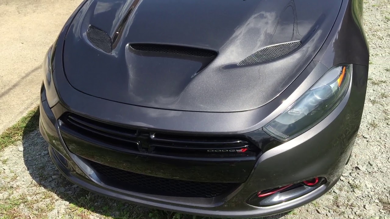 Review of Amerihood Hellcat-Style Fiberglass Hood for Dodge Dart