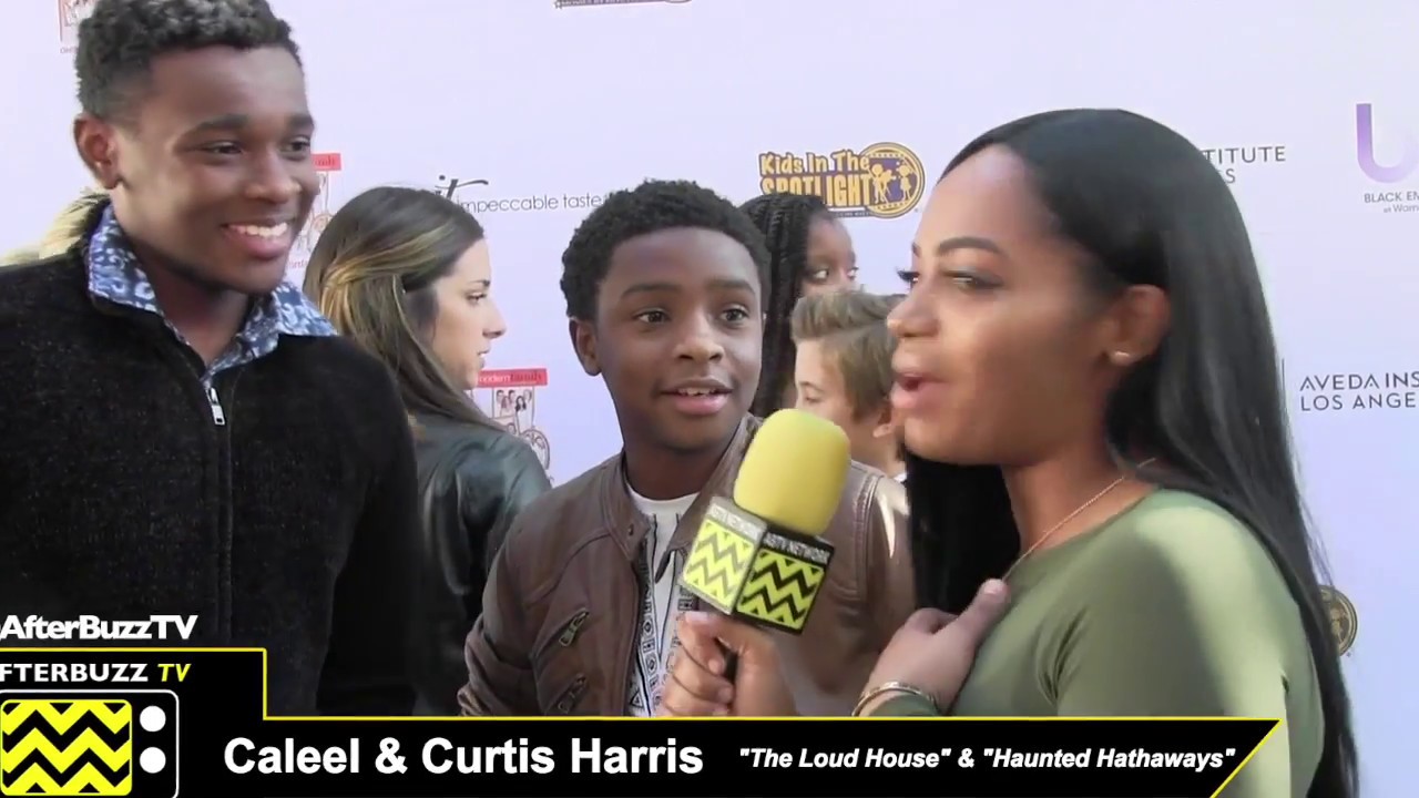 Caleel and Curtis Harris at KITS Movies by Kids Screening and Awards Show