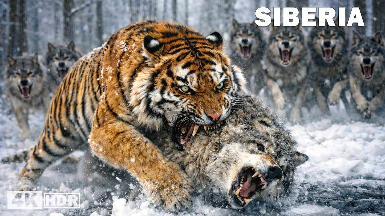 SIBERIA SALVAJE | Los Depredadores Supremos de la Tierra del Hielo Eterno | Documental Completo
