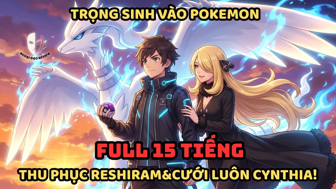 🔥Trọn Bộ🔥Pokémon Fanfic: Trọng Sinh Vào Pokemon: Thu Phục Reshiram & Cưới Luôn Cynthia!