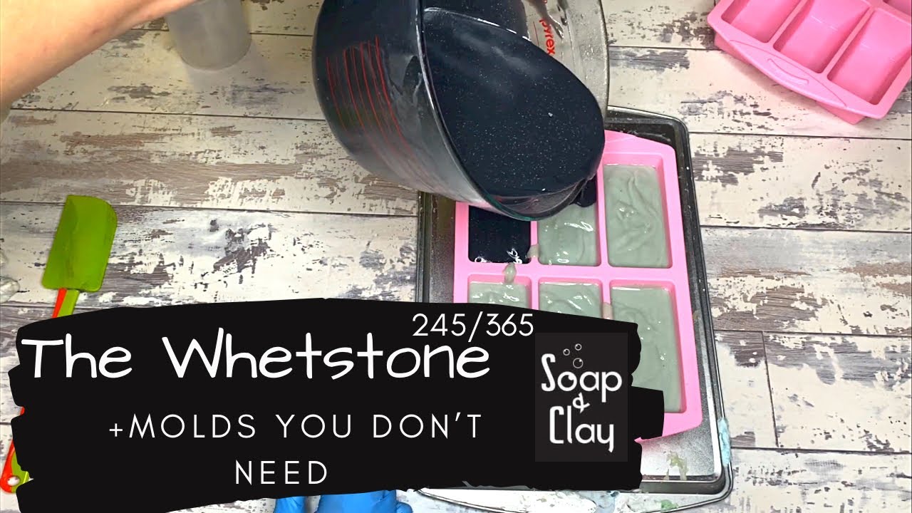 Making a pumice sand bar, and how to boost lather in scrubby soaps | Day 245/365