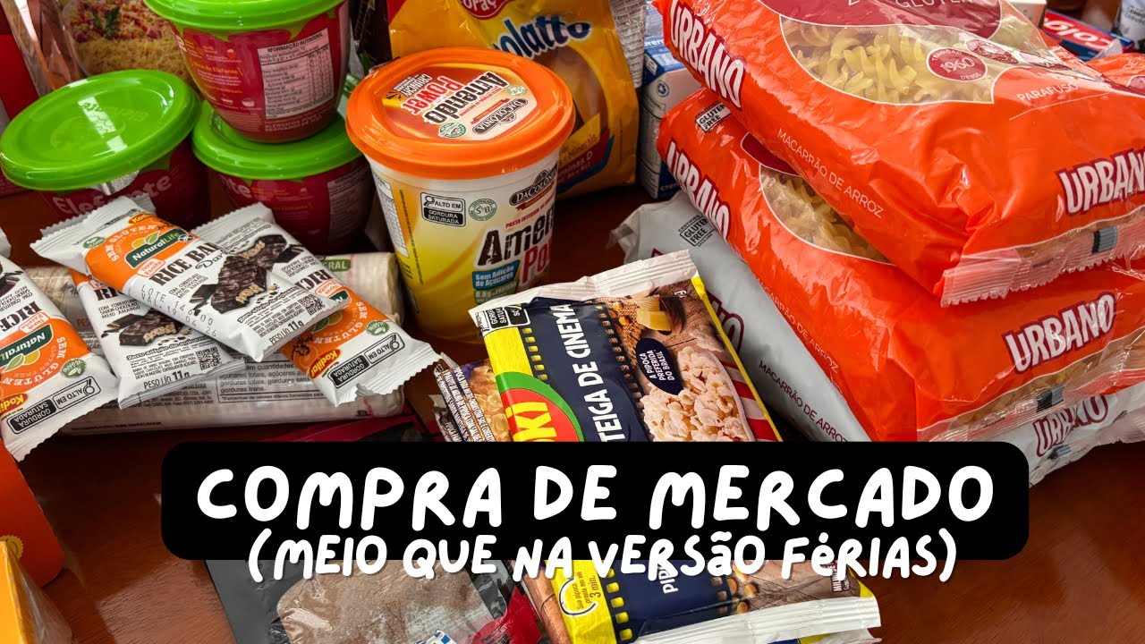 Compras de mercado na versão férias | Thalita Campedelli