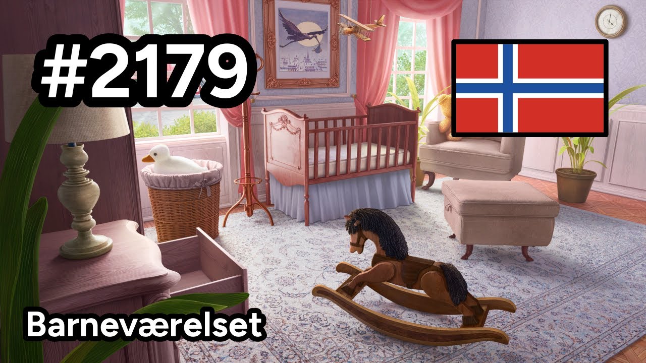 #2179 🇳🇴 (📕9-📄41-4) - Barneværelset - June's Journey