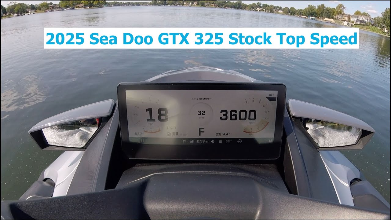 2025 Sea Doo GTX 325 TOP SPEED