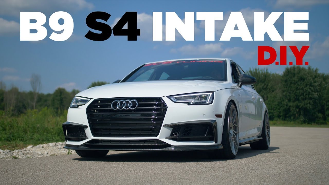 Audi B9 S4 (2018) - Intake Removal and Install DIY
