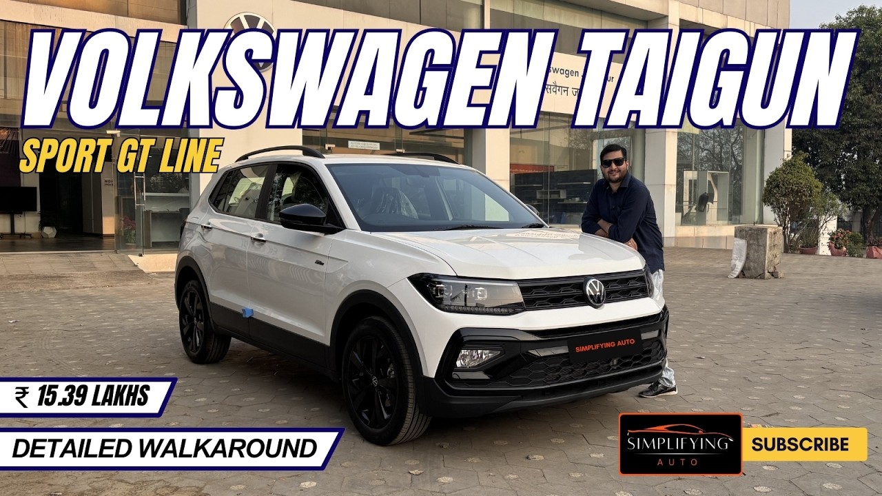 2026 Volkswagen Taigun GT Line Variant Walkaround | Sporty Looks, Sensible Choice?