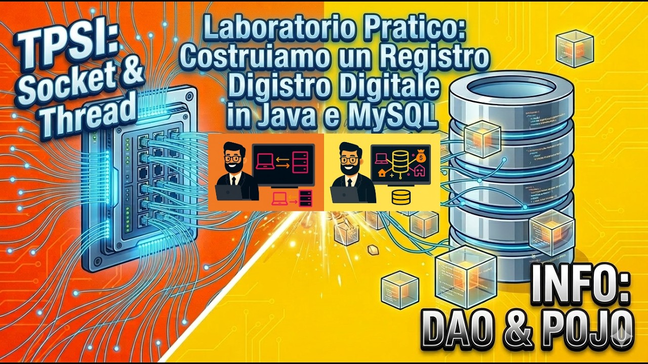 🚀 Laboratorio Pratico: Costruiamo un Registro Digitale in Java e MySQL