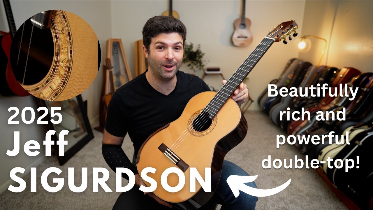 A Huge, Overtone-Rich Sound In This 2025 Jeff Sigurdson Cedar Doubletop | GuitarCollection.com