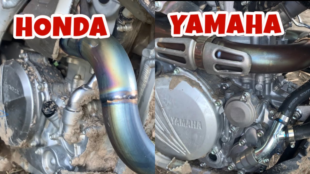 PERBEDAAN MESIN SPECIAL ENGINE HONDA CRF 250 & YAMAHA YZ 250