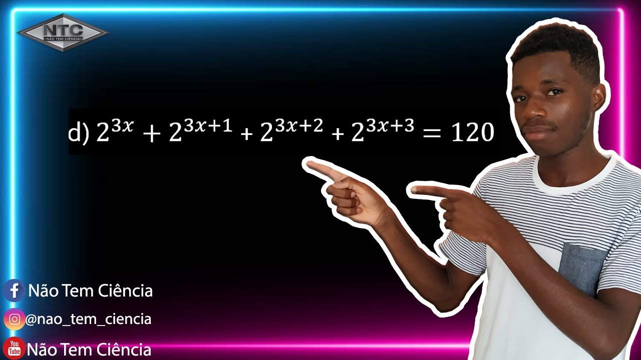 VAMOS APRENDER A RESOLVER EQUAÇÃO EXPONENCIAL - FATOR COMUM EM EVIDÊNCIA|EXERCÍCIO RESOLVIDO