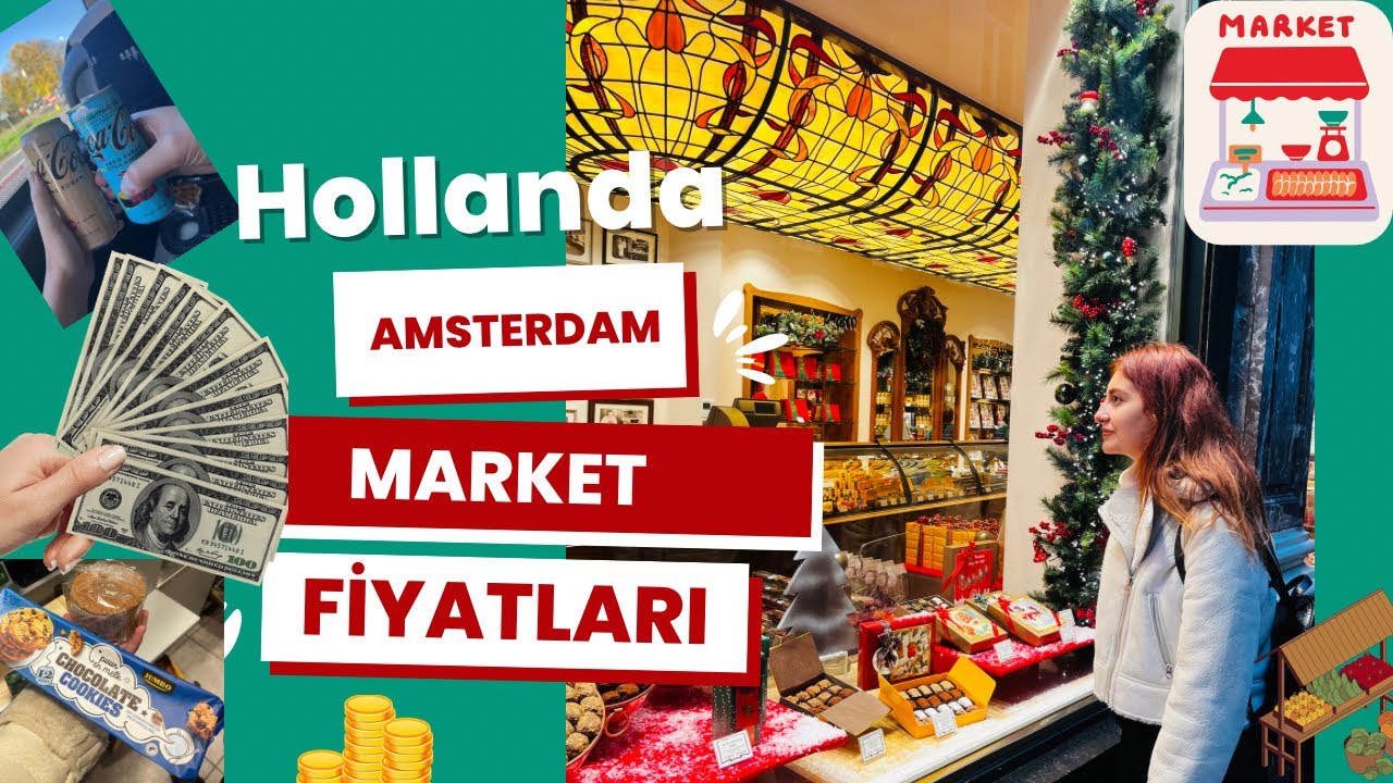 Hollanda-Amsterdam Market Fiyatları | #2023 #marketfiyatları #erasmus #asgariucret