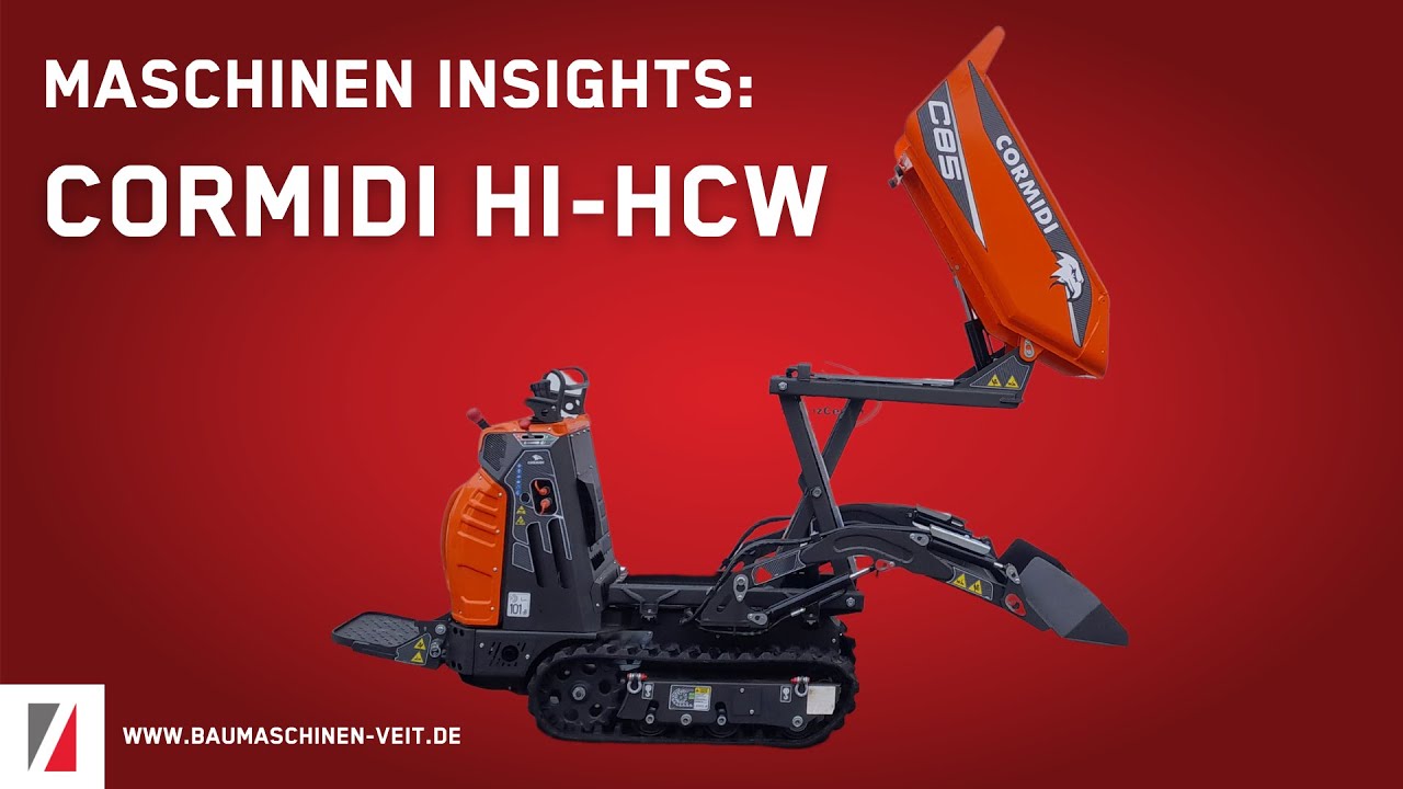 Cormidi C85 HI HCW  - Maschinen Insights