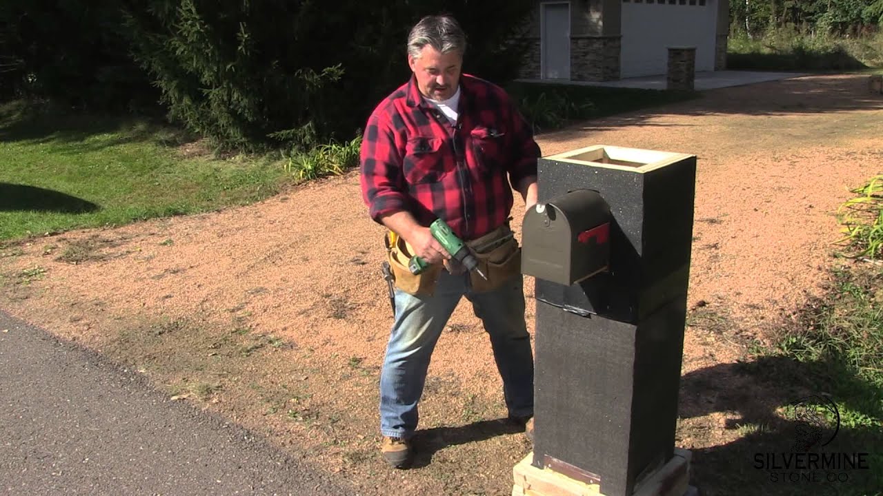 Stone Pillar & Mailbox How-To