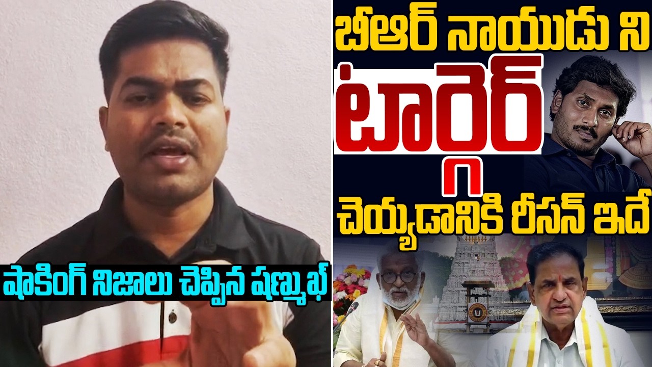 BR నాయుడు ని టార్గెర్ చెయ్యడానికి రీసన్🙏😱 Political Analyst Shanmukh About BR Naidu Incident | PV