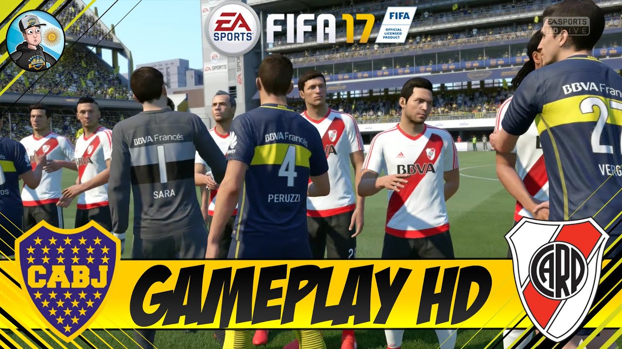 FIFA 17 Boca Juniors vs River Plate - La Bombonera