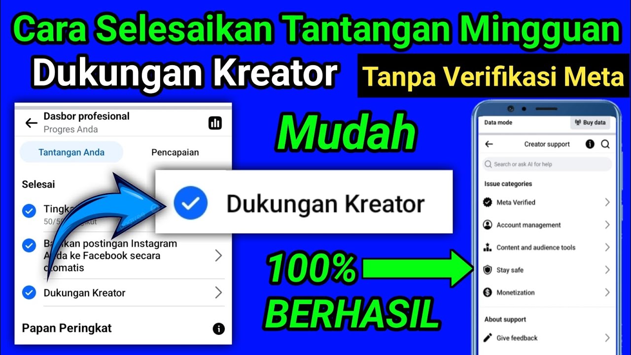 Cara Menyelesaikan Dukungan Kreator Di Tantangan Mingguan Facebook Pro 2024