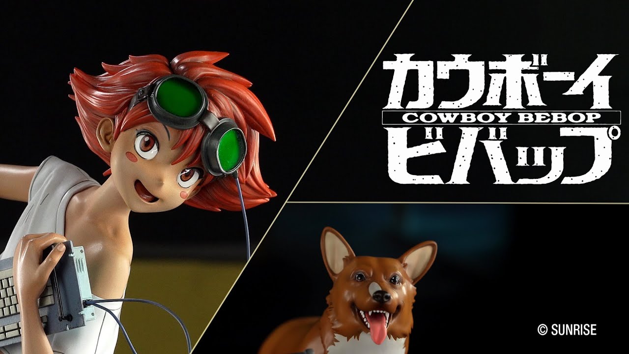 F4F Presents Cowboy Bebop – Ed and Ein Statue