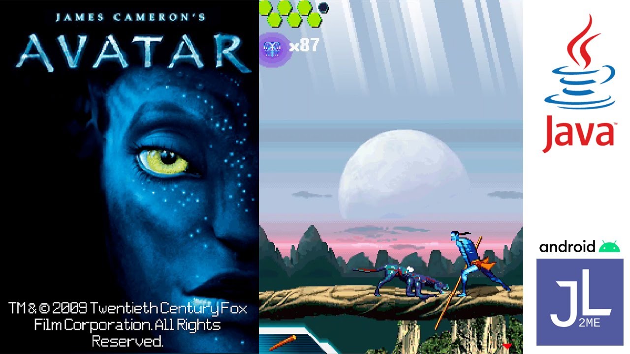 James Cameron's Avatar Java Mobile - Gameplay on J2ME Loader Android [No Commentary]