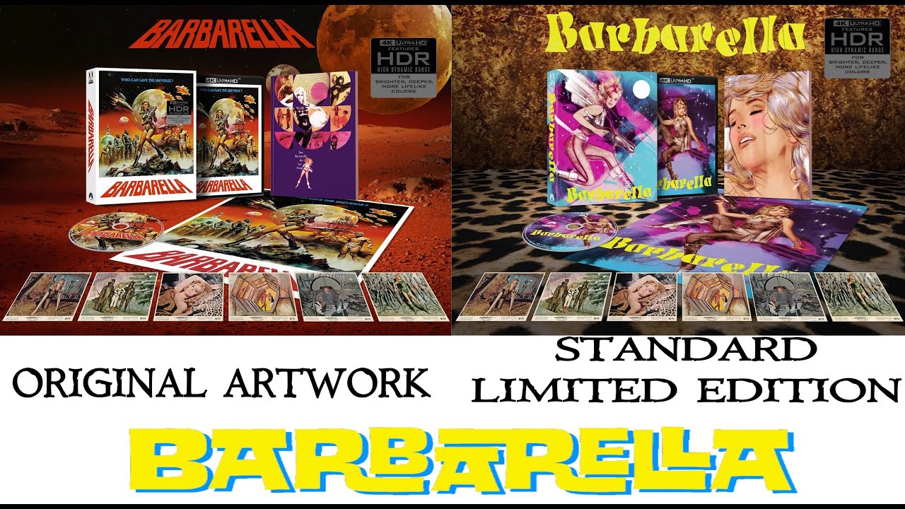 Barbarella [Arrow Video 4K Ultra HD Original Artwork & Standard Limited Editions]