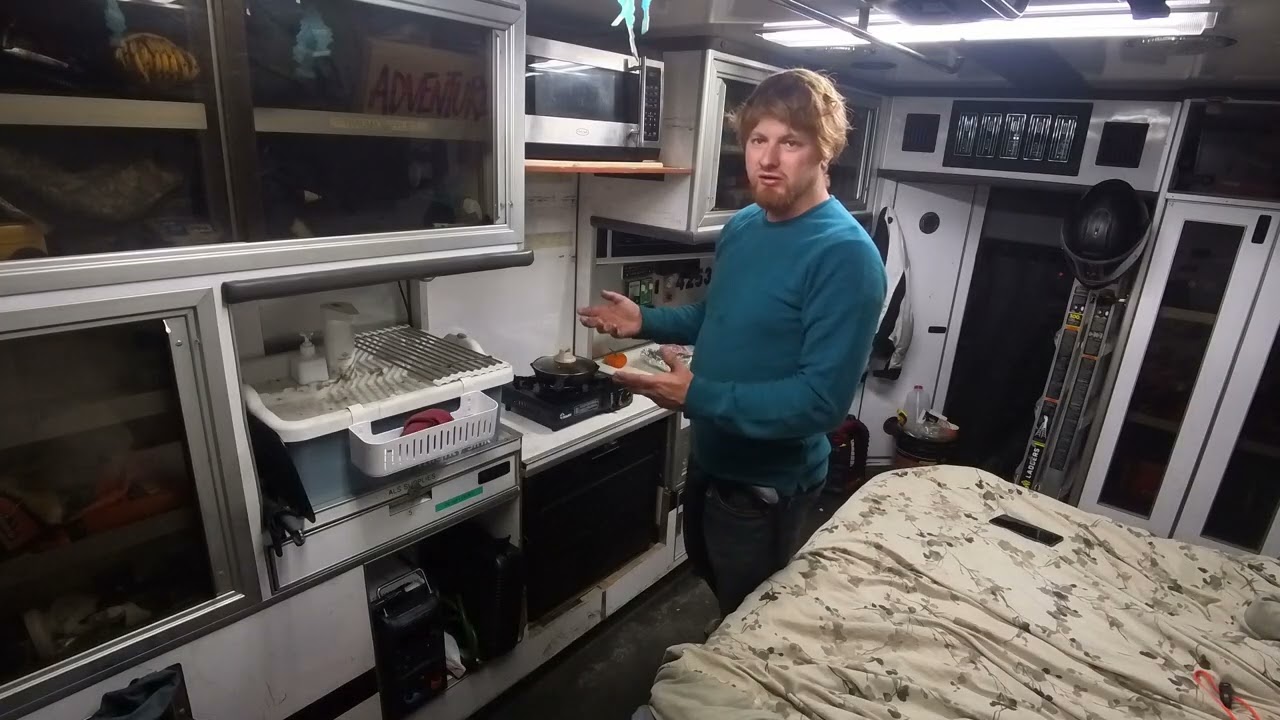 I Spend A Night In The Ambulance Camper - Is It Practical??