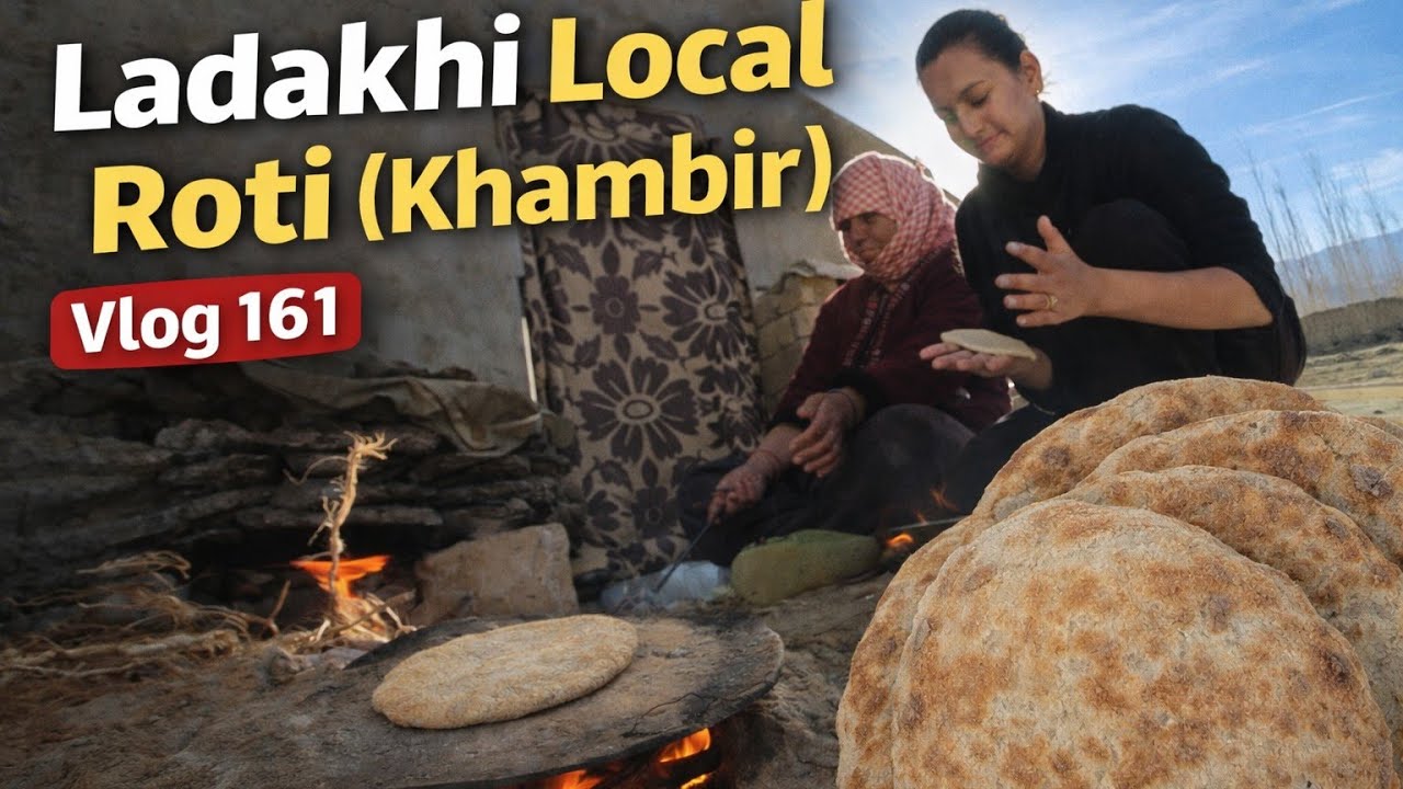 Making Ladakhi Local Roti (Khambir)with Mom🌟😍😋•• Vlog-161🏵️ @soamthikse. ✌️