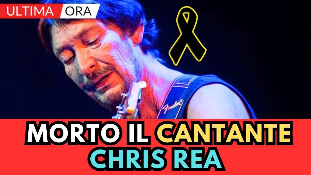 &egrave; MORTO il cantante CHRIS REA