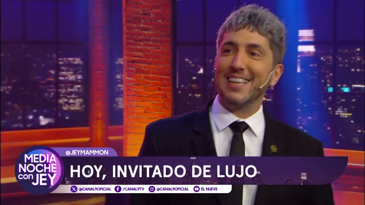 DANY MARTIN EN MEDIANOCHE CON JEY