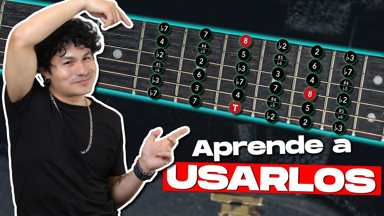 INTERVALOS EN LA GUITARRA: aprende a aplicarlos