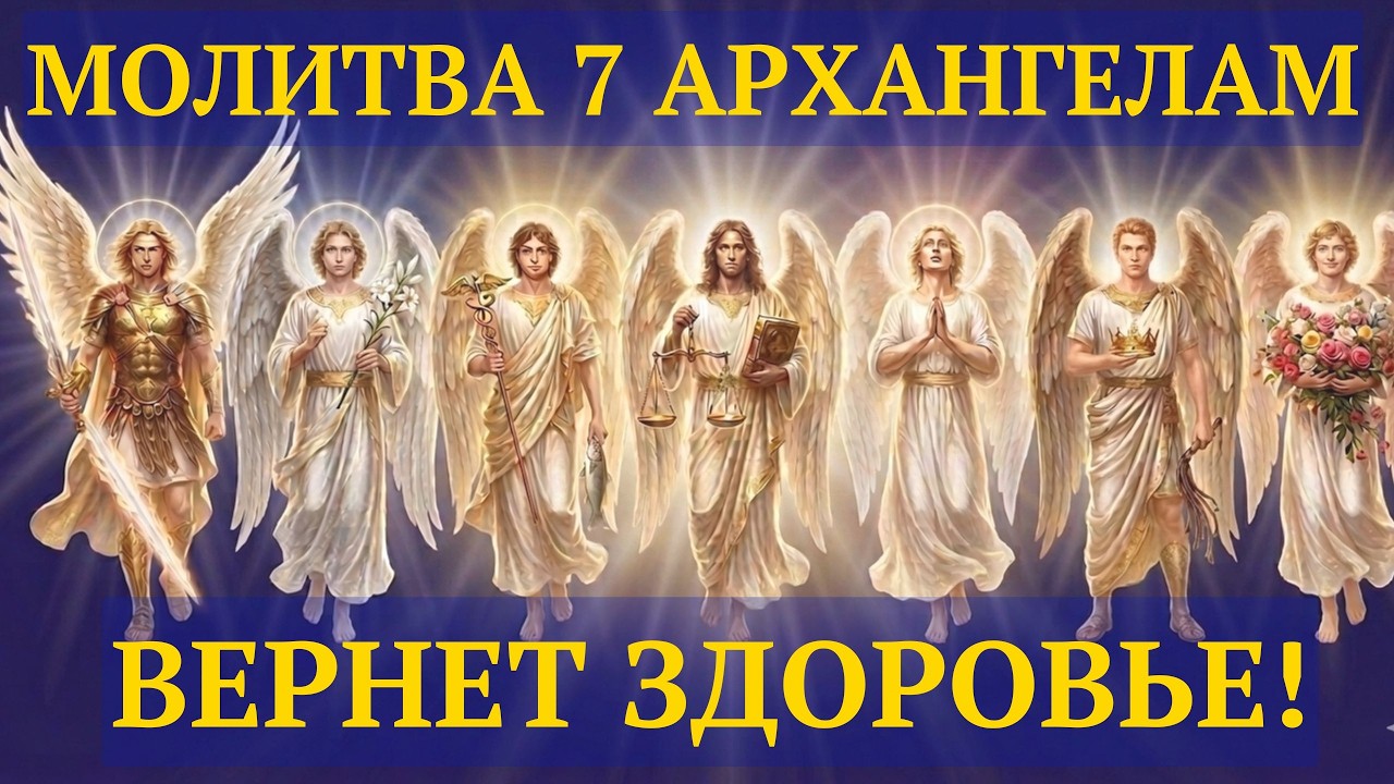 Чудотворная молитва 7 Архангелам исцелит и защитит!