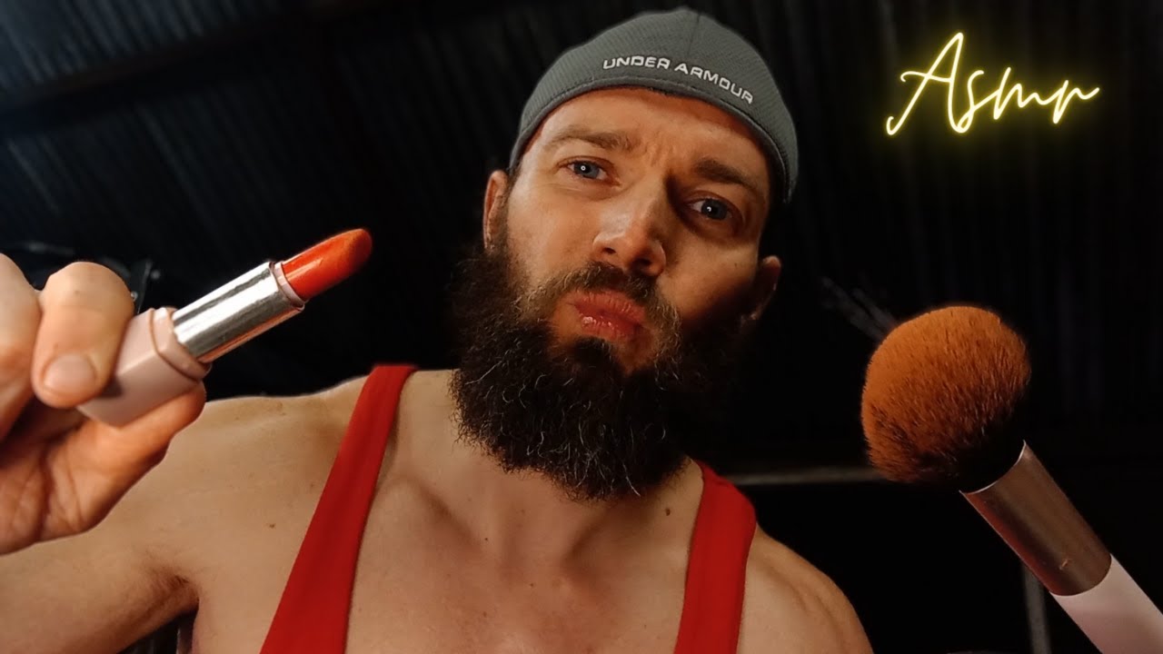 ASMR Gym Bro 💪 Does Your Makeup 💄