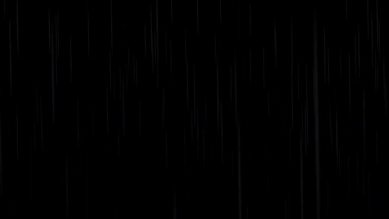10 Horas Sonido De Lluvia Las Sin Truenos Ni Anuncios Para Dormir -Pantalla Negra 4K - Relajarse