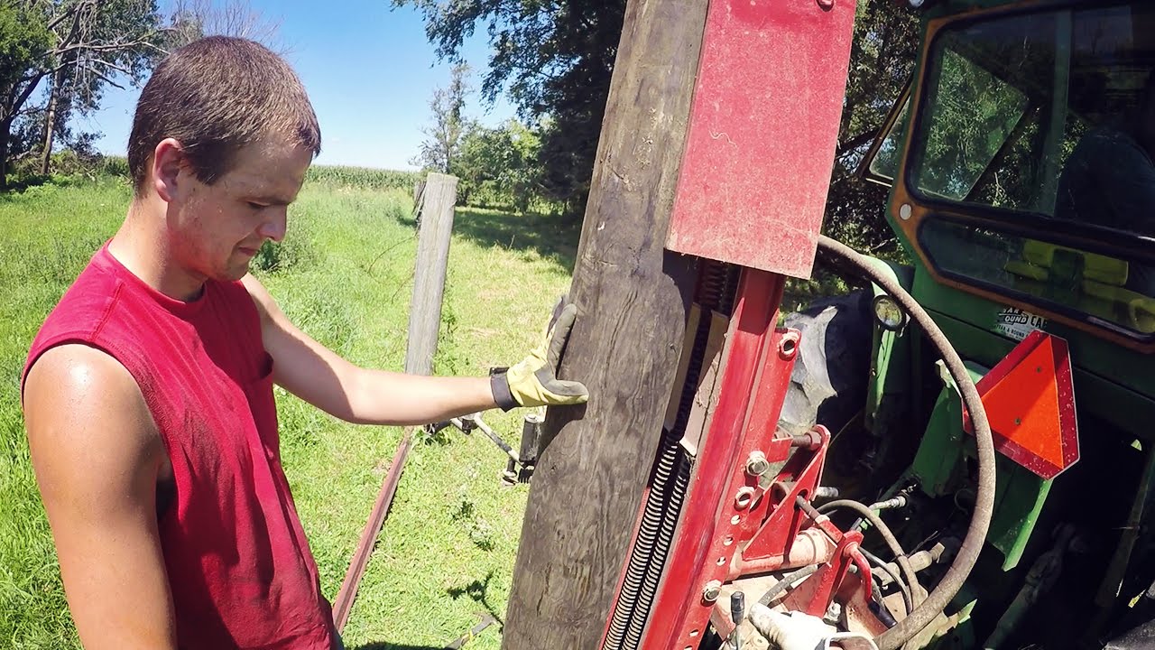 New Shaver Post Pounder - 3 Point Tractor Mount