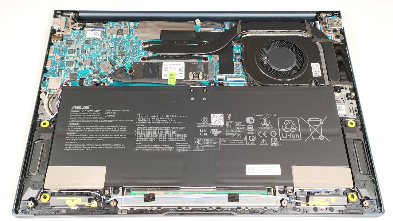 🛠️ Как открыть ASUS Zenbook 14 OLED (UX3405) — варианты разборки и модернизации