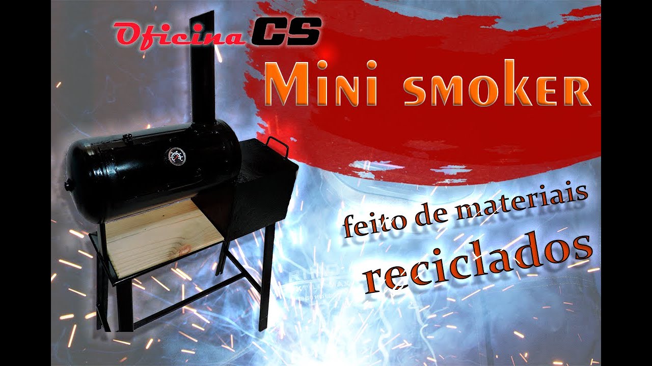 Mini Pit Smoker tooooop!!!
