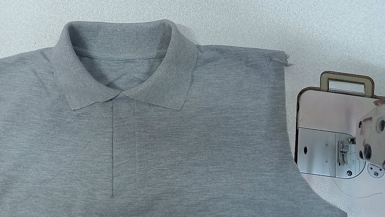 como poner cuello camisero a un polo 