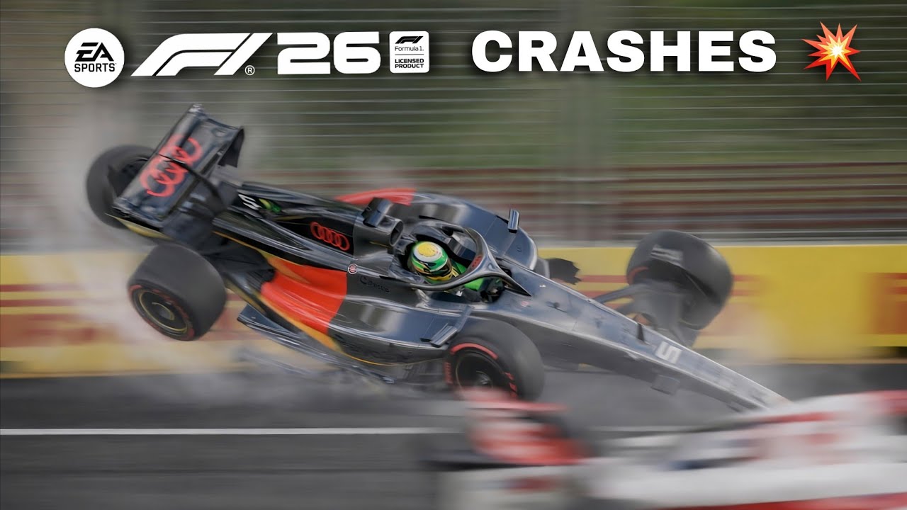 F1 2026 ULTRA REALISTIC CRASH COMPILATION (2026 SEASON MOD) 💥#8